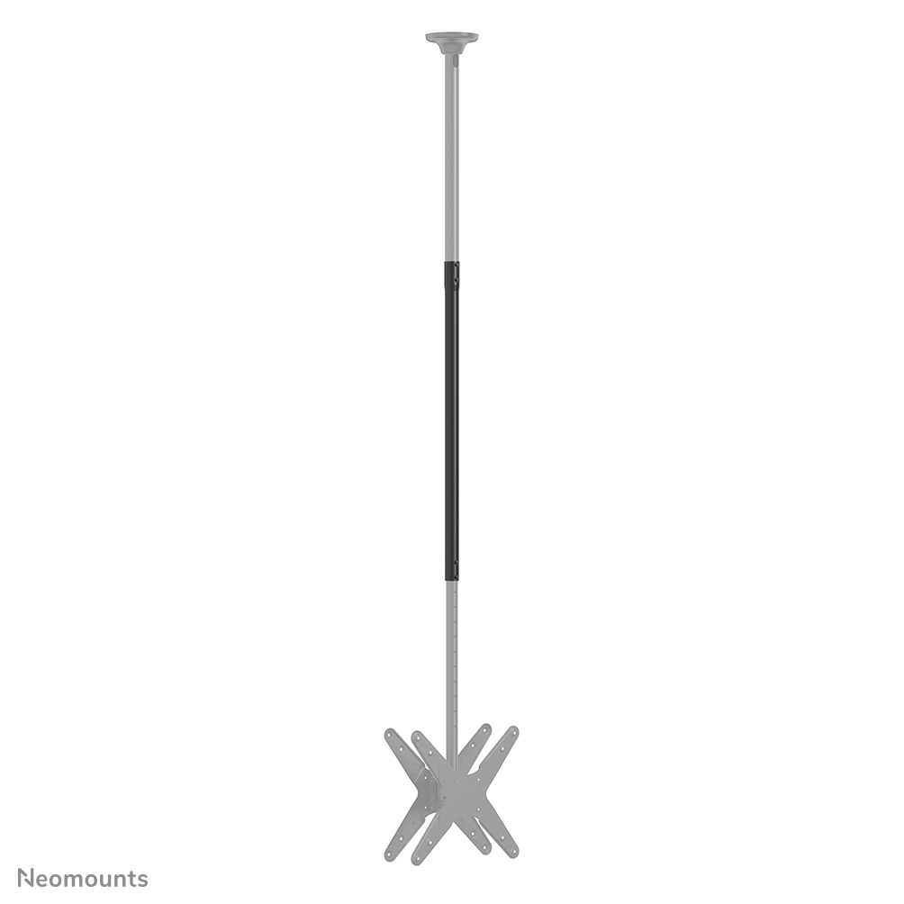 Neomounts NS-EP100BLACK Tubo de extensión para soporte de techo TV - alt. 107,5 cm